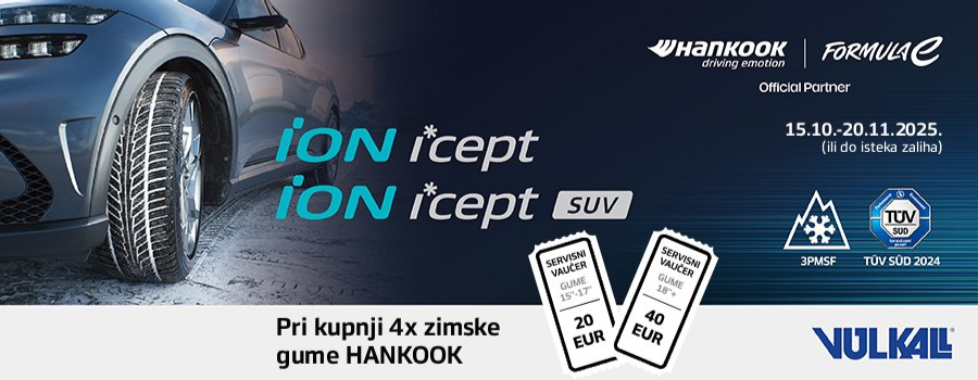 Hankook iON i*cept zimska guma za električna EV vozila u Vulkalu